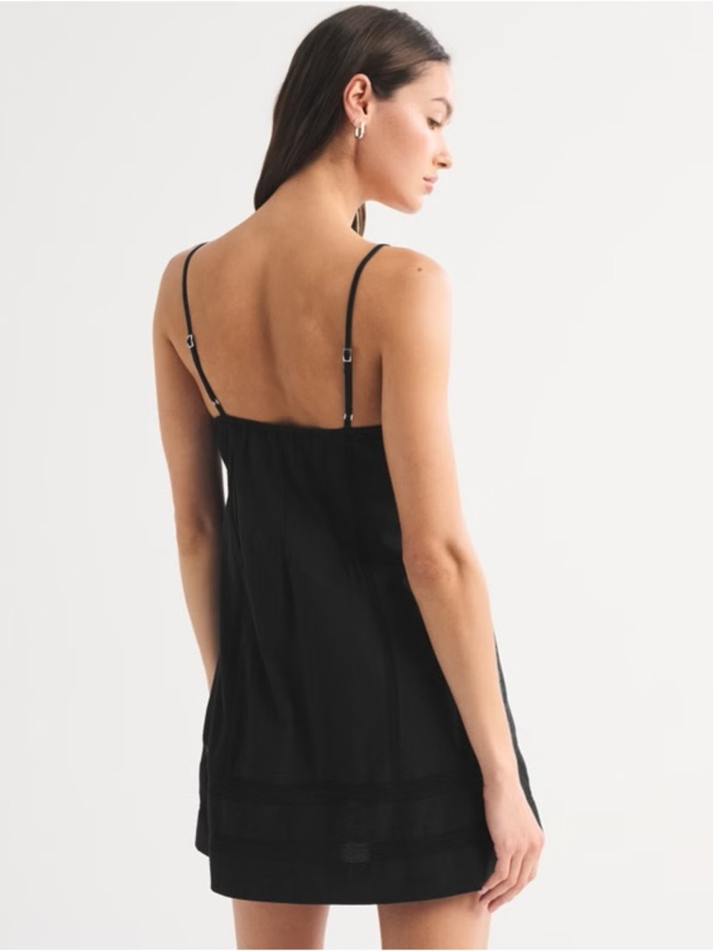 Abercrombie & Fitch Scoopneck Flowy Mini Dress - Picture 6 of 15